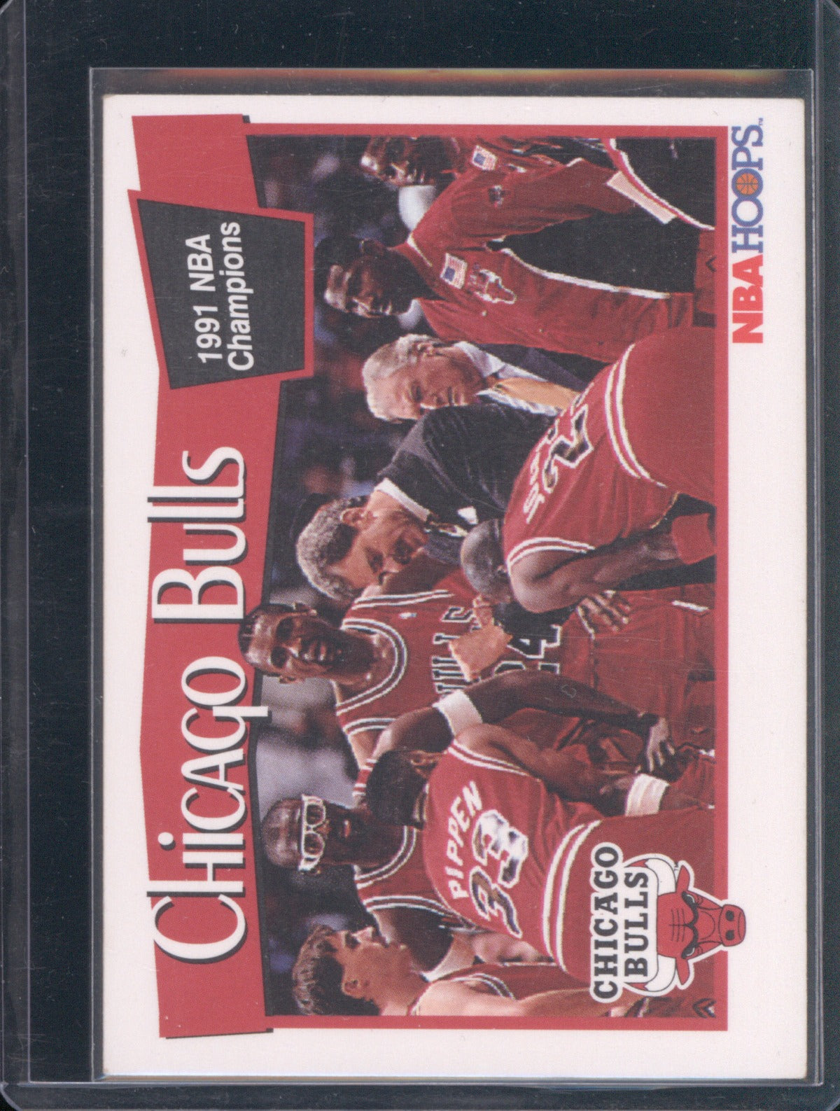 1991 NBA Hoops 277 Chicago Bulls