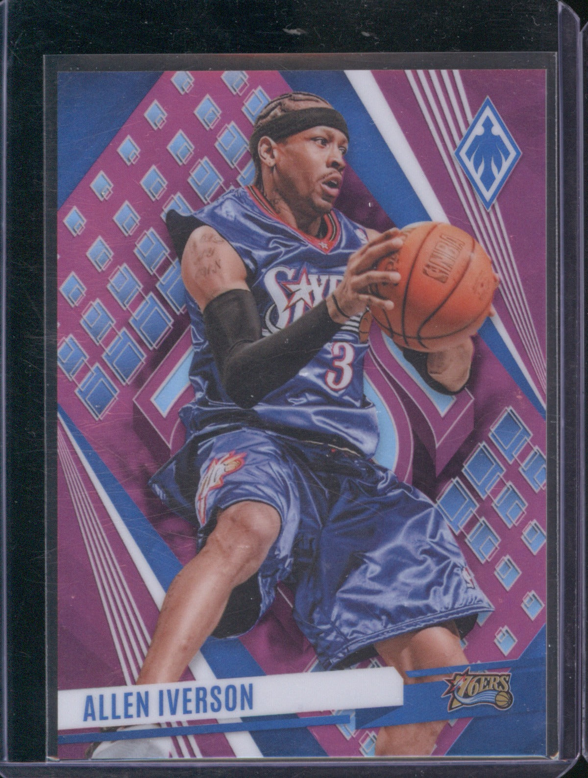 Allen Iverson 2023-24 Panini Phoenix 8 Pink