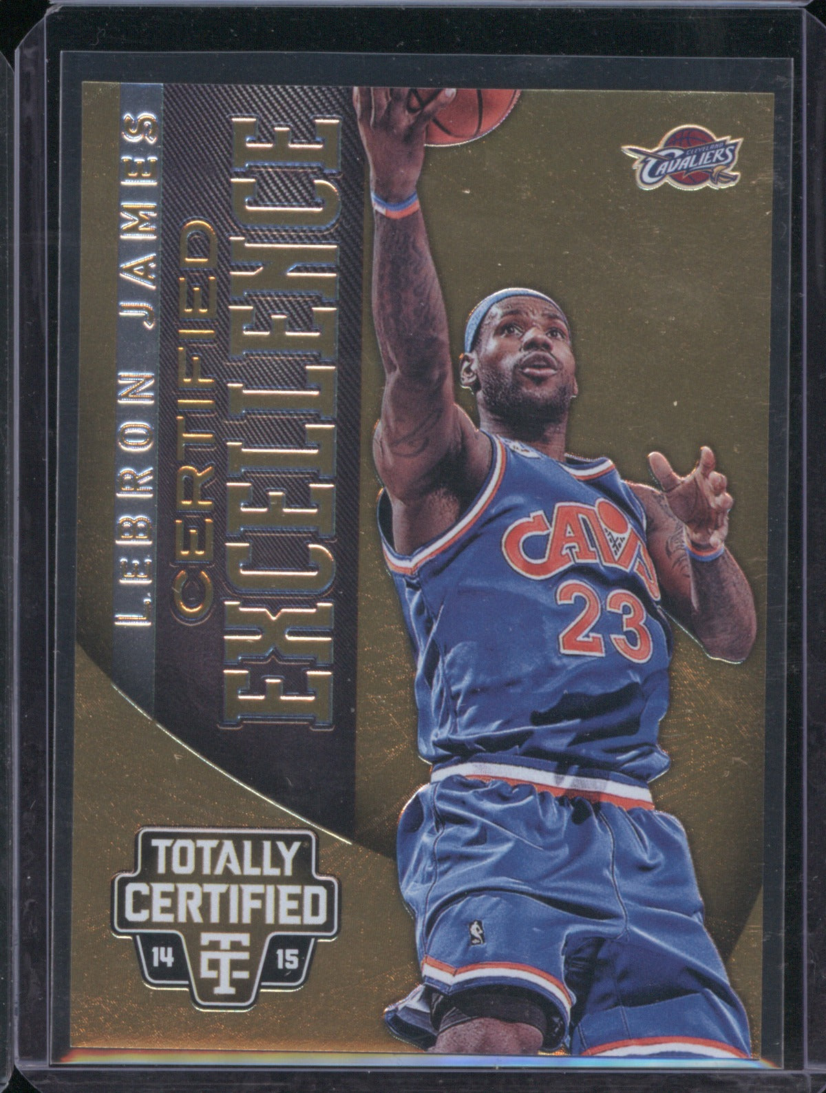 2014-15 Panini Totally Certified 4 LeBron James Certified Excellence 7/299