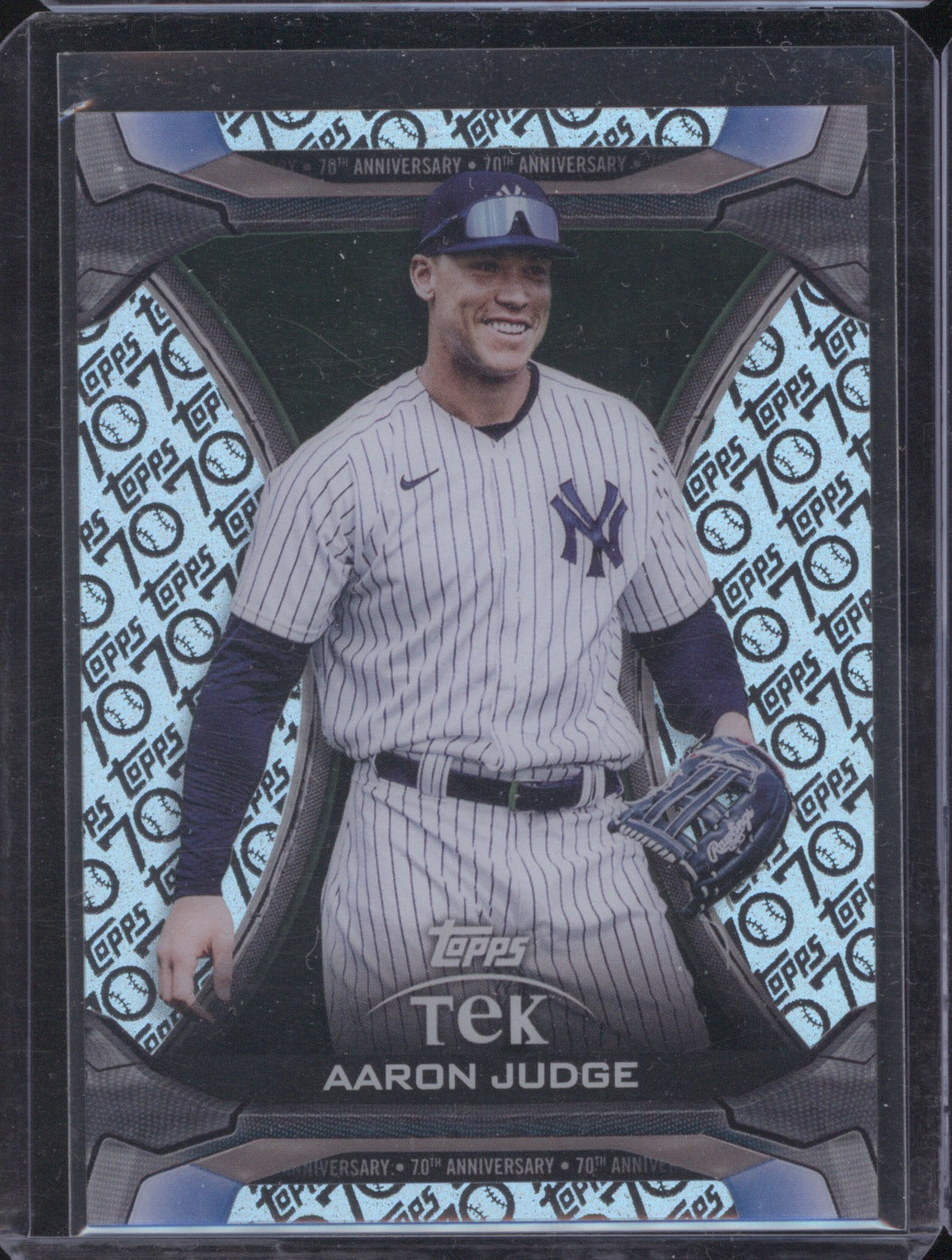 Aaron Judge 2021 Topps Update TTA-10 Tek 70th Anniversary