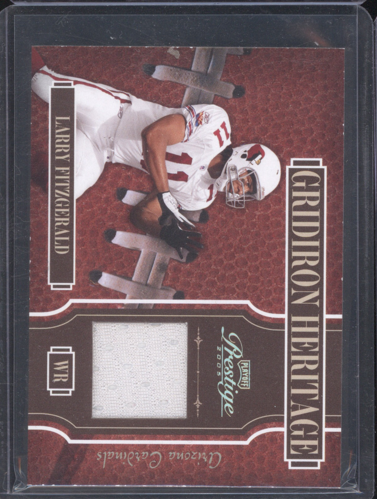 Larry Fitzgerald 2005 Playoff Prestige GH-5 Gridiron Heritage Jersey