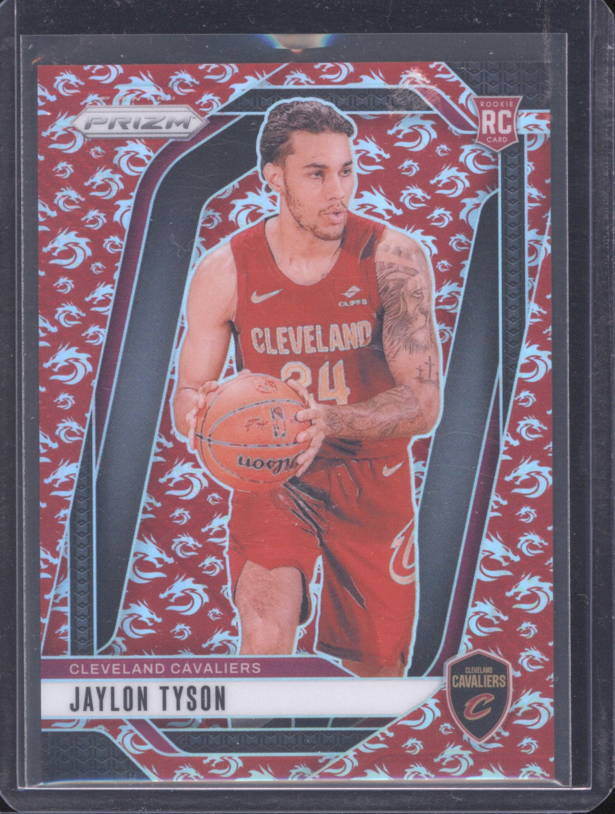 Jaylon Tyson 2024 Panini Prizm #228 Dragon Year /88 RC