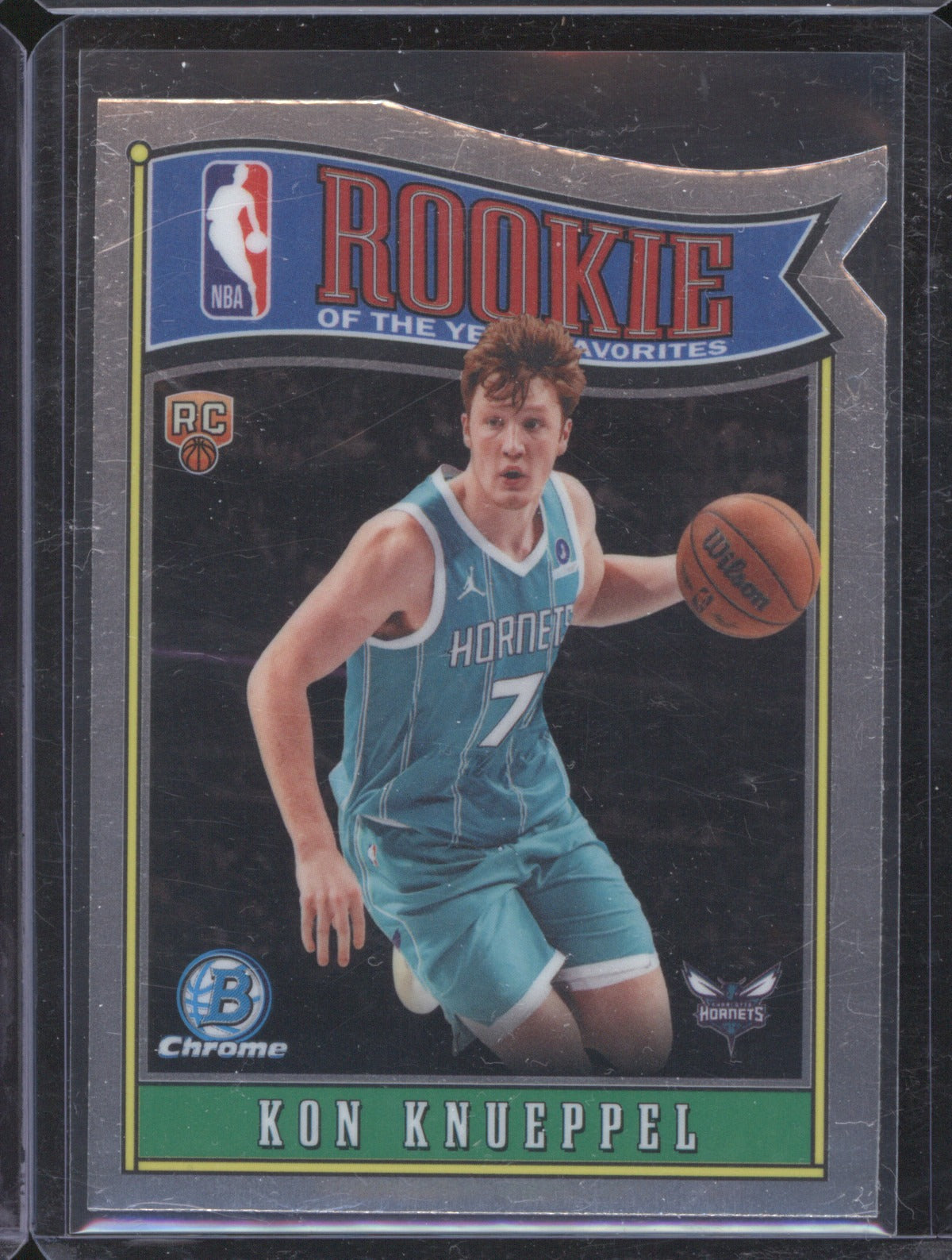Kon Knueppel 2025/26 Bowman RY-4 Rookie Of The Year Favorites Die Cut
