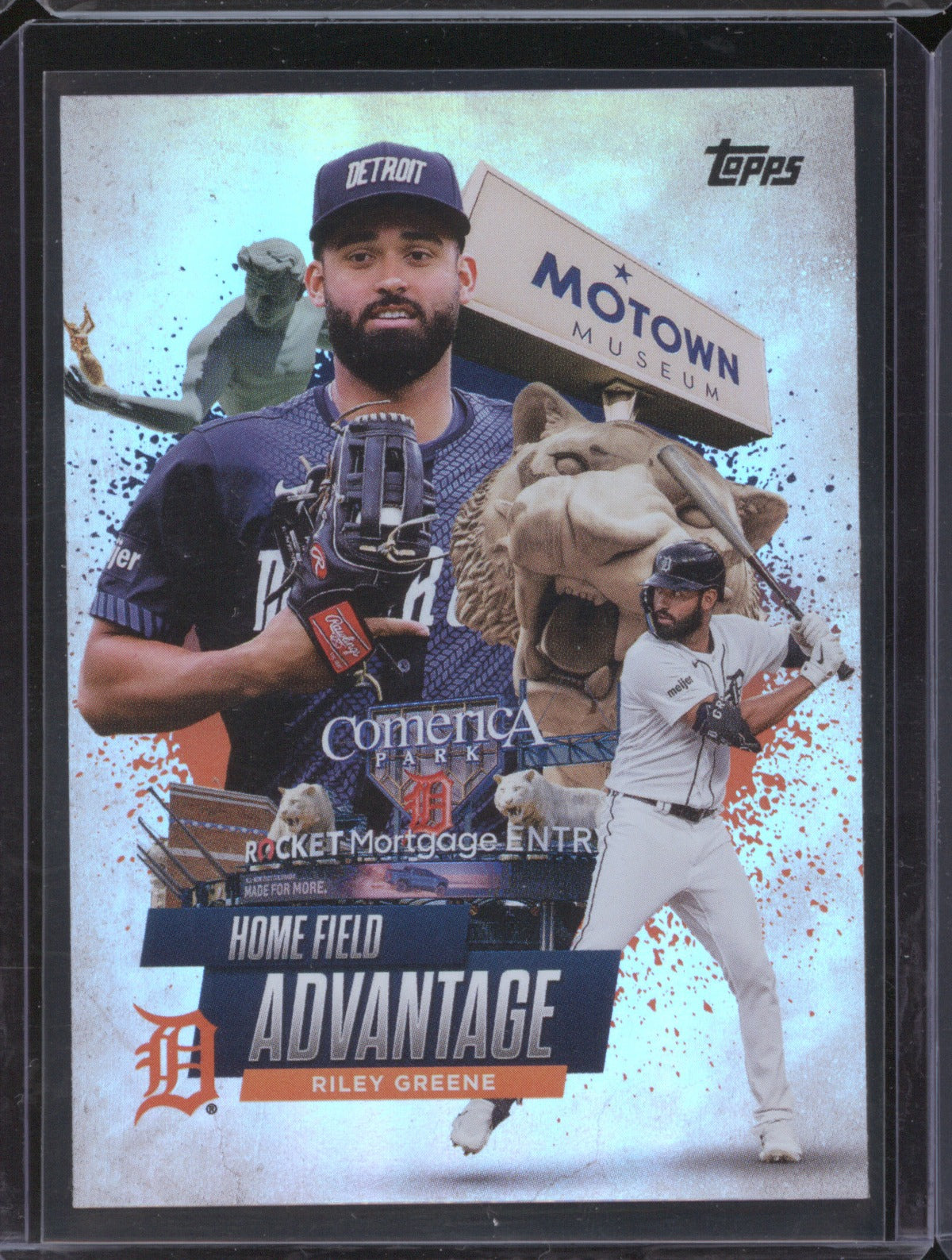 Riley Greene 2025 Topps Series 1 HA-19 Home Field Advantage