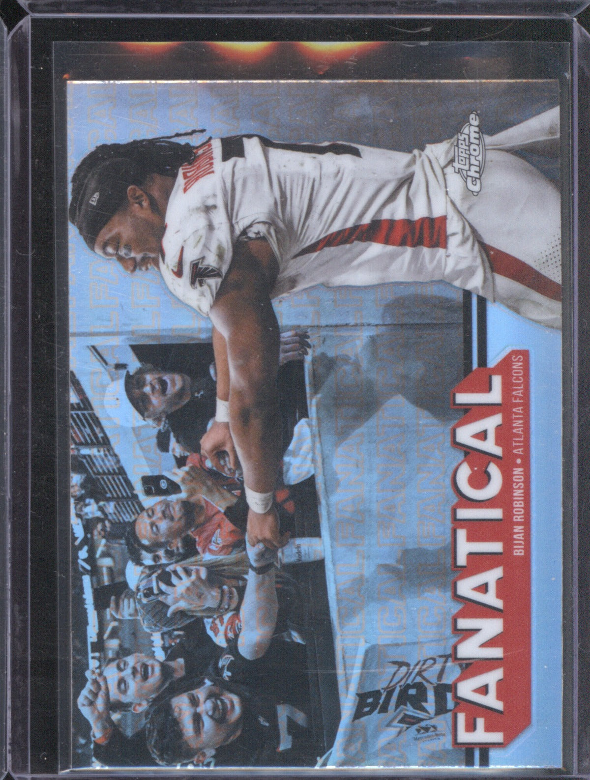 Bijan Robinson 2025 Topps Chrome #FF-11 Fanatical