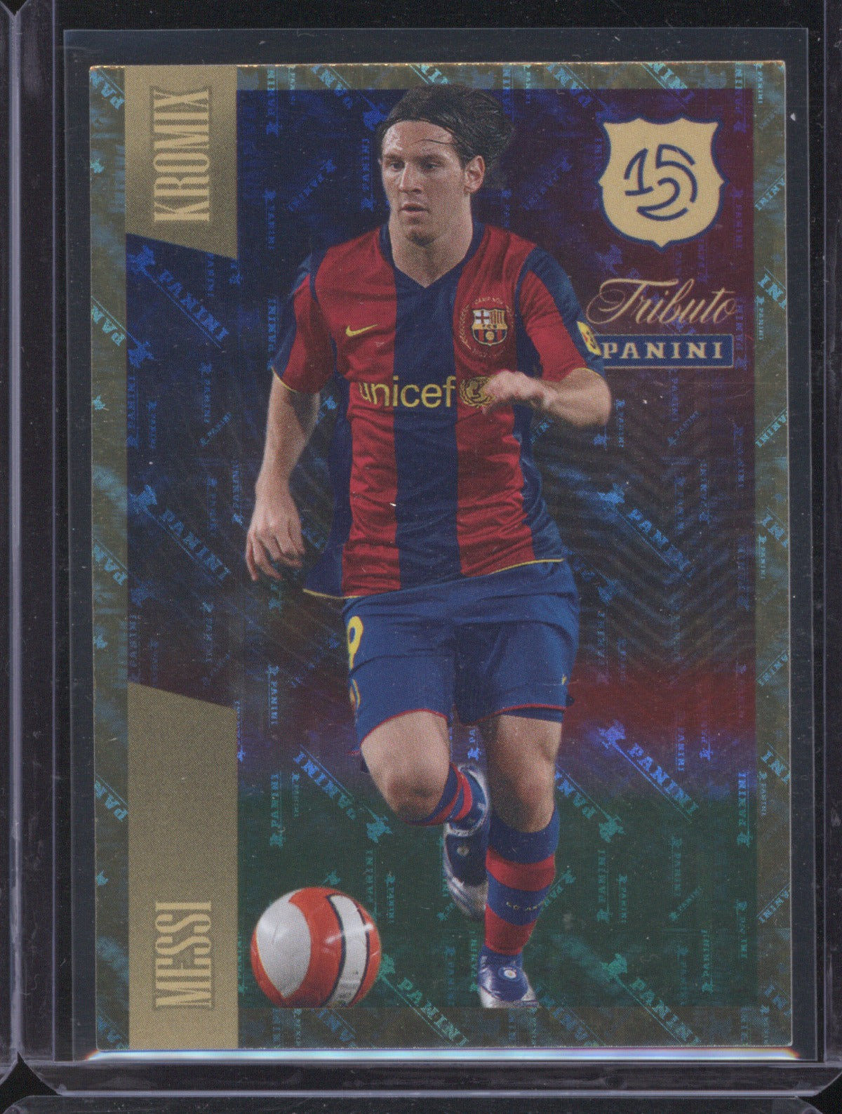 Lionel Messi 2025 Panini Tributo #K90 Kromix