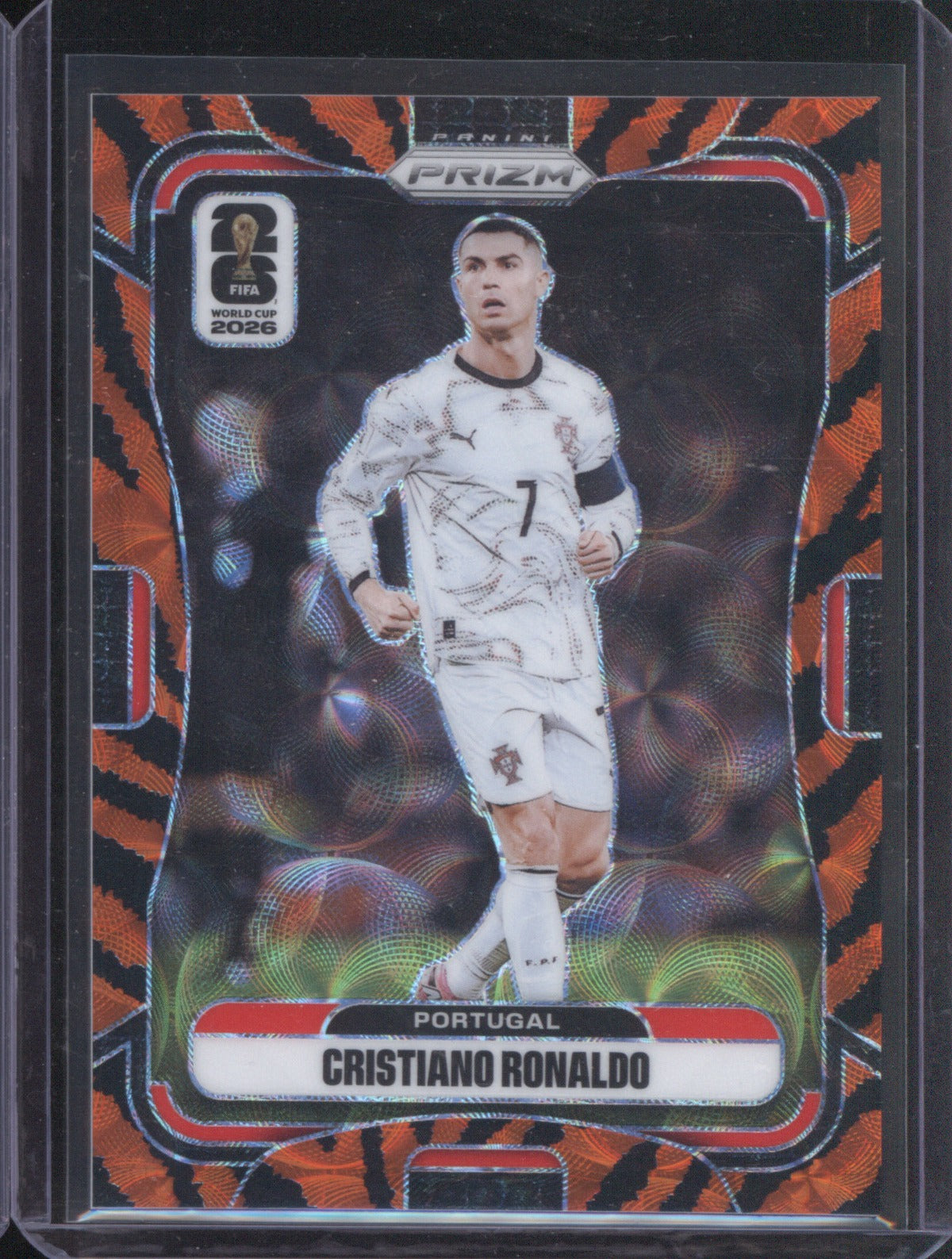 Cristiano Ronaldo 2026 Panini Prizm FIFA World Cup 2026 #367 Tiger Prizm