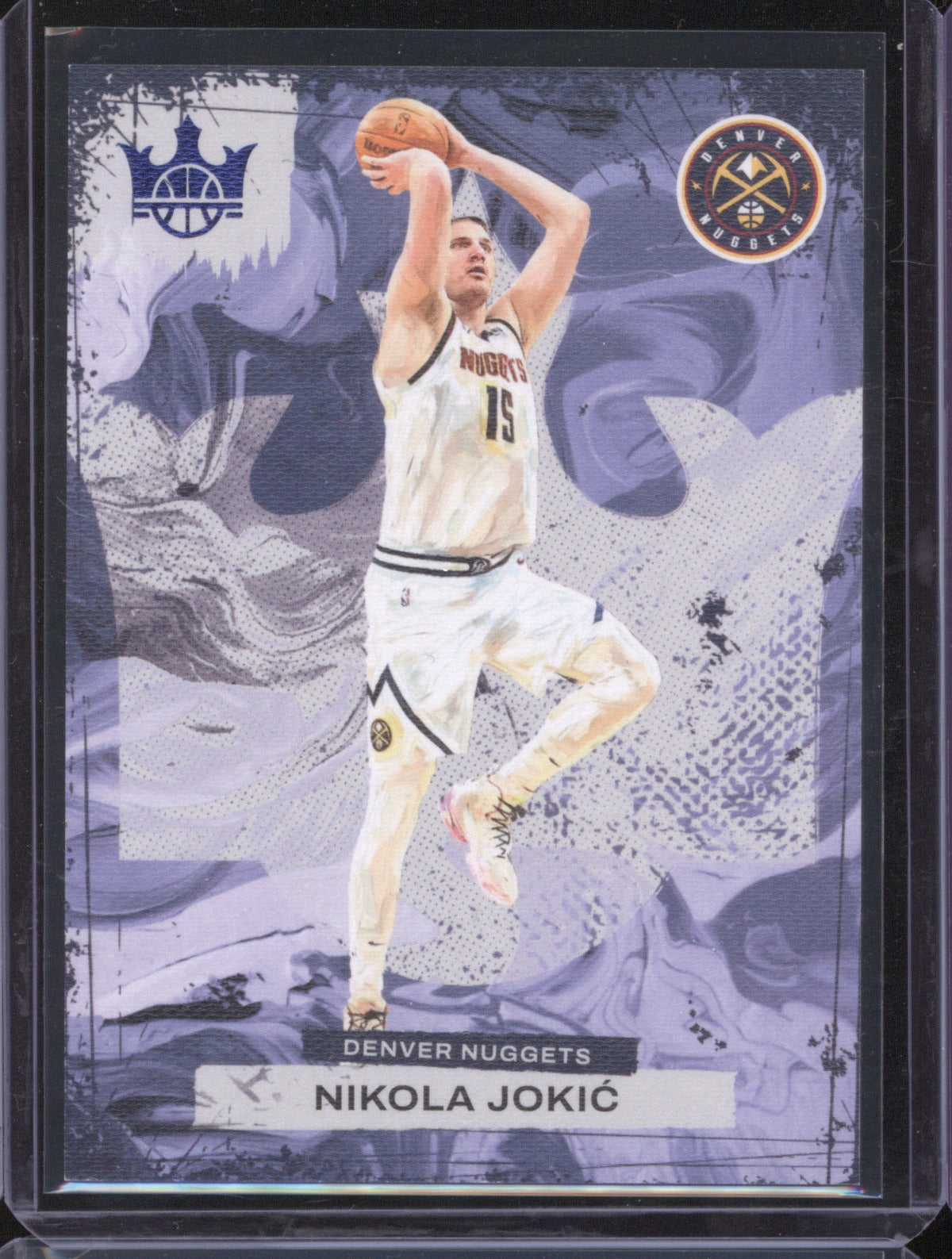 Nikola Jokić 2023-24 Panini Court Kings #36 Sapphire /25