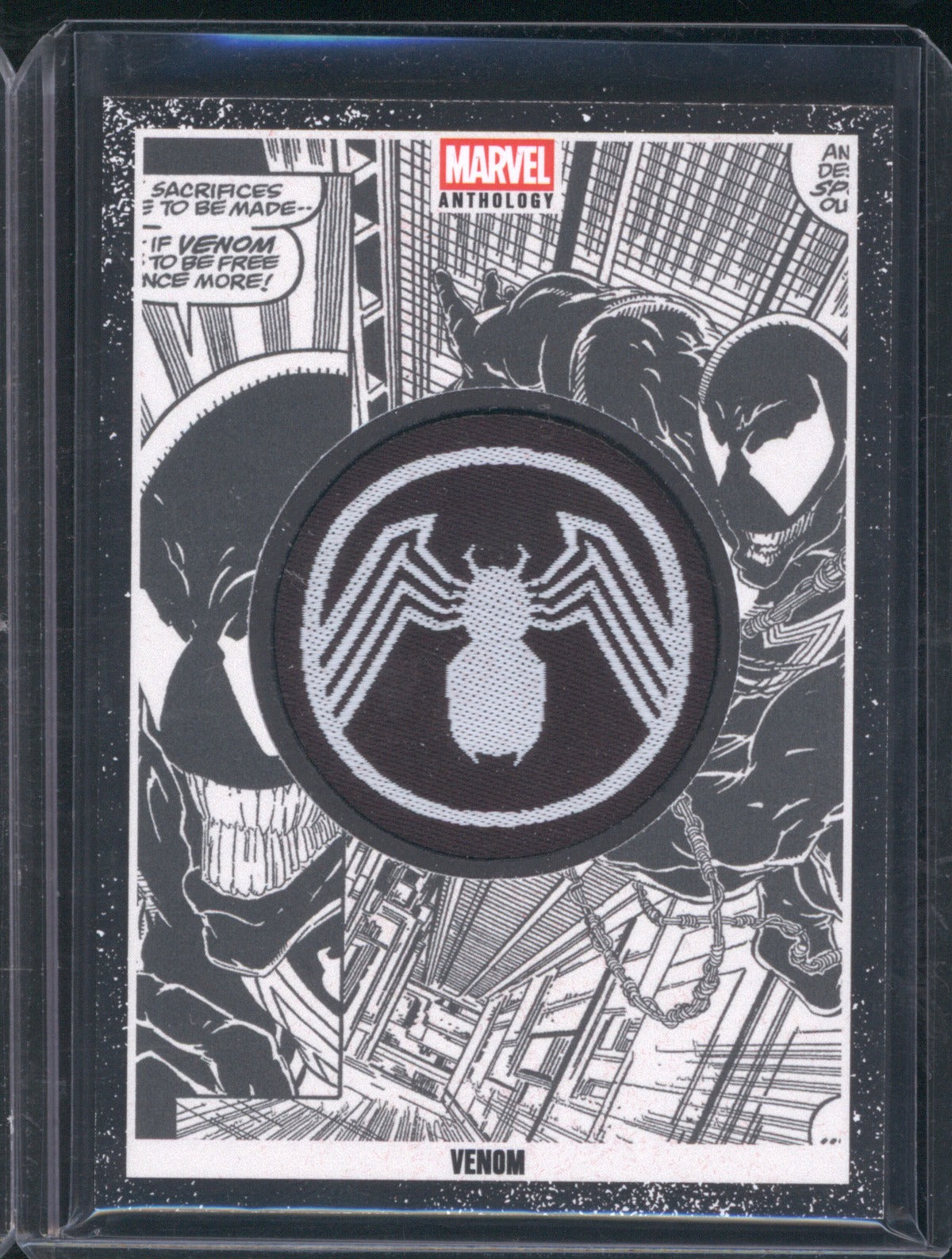 2025 Panini Marvel Anthology Venom Badge