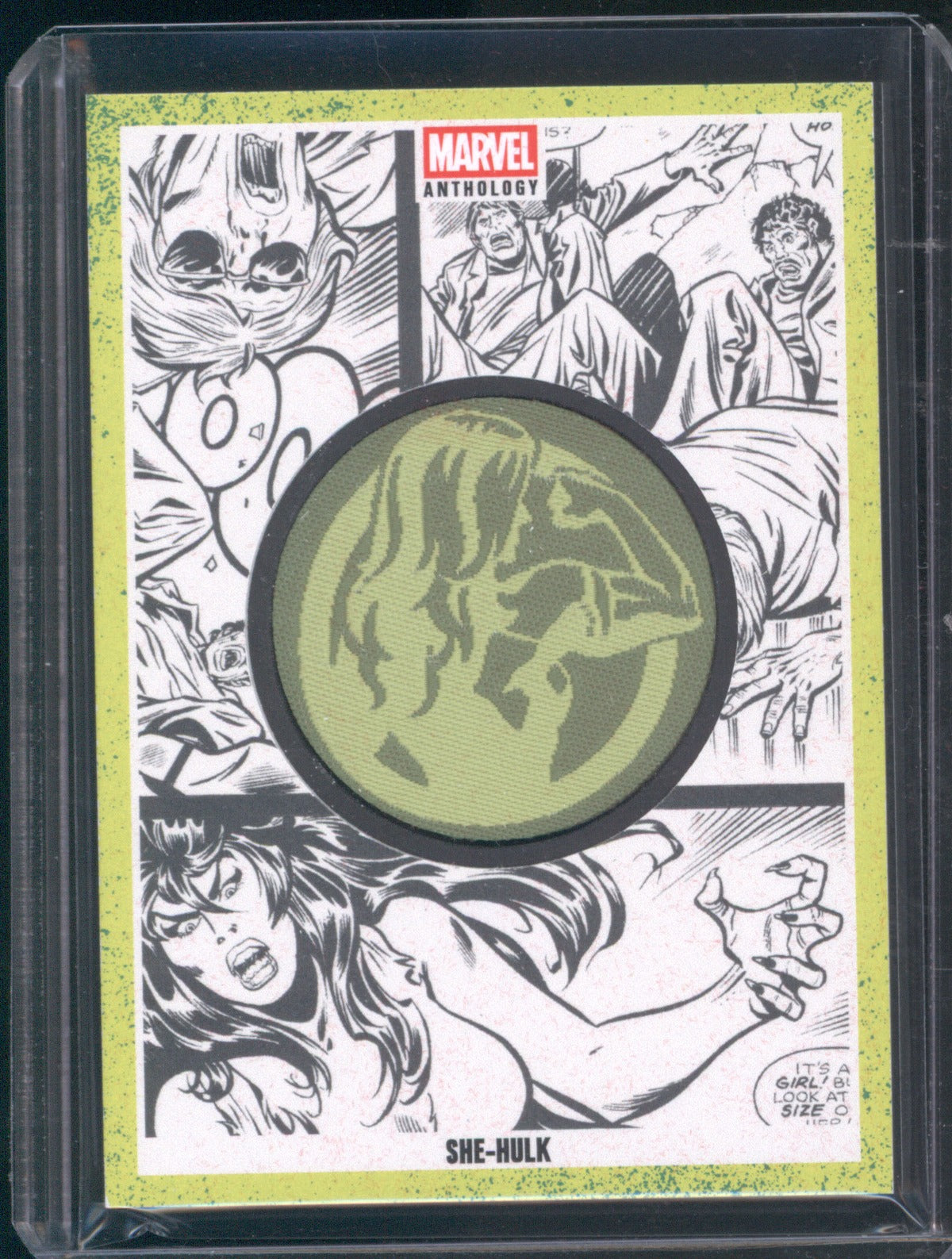 2025 Panini Marvel Anthology She-Hulk Badge