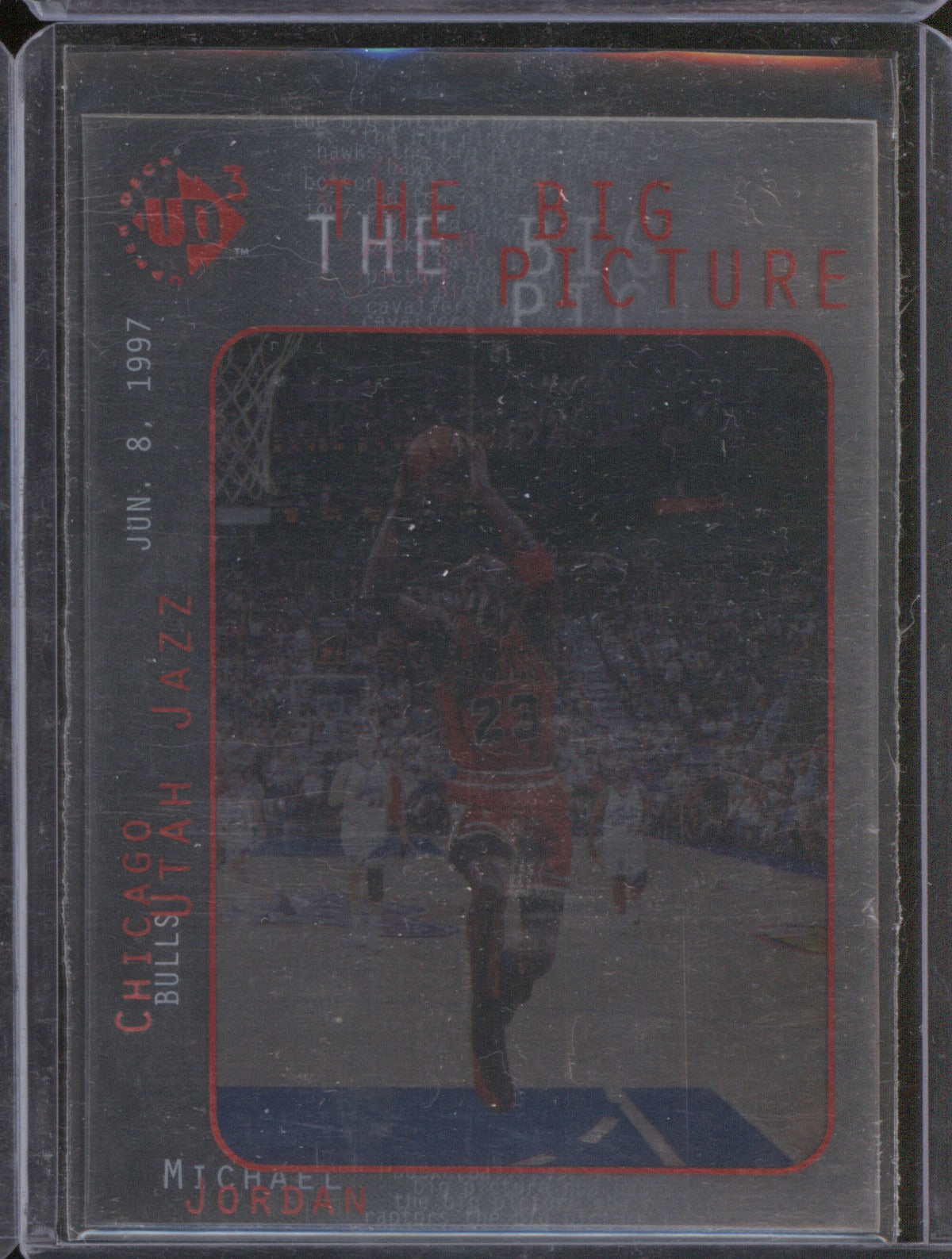 1997-98 Upper Deck UD3 45 Michael Jordan The Big Picture