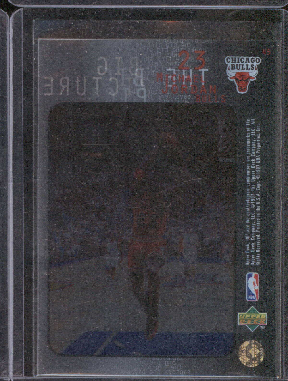 1997-98 Upper Deck UD3 45 Michael Jordan The Big Picture