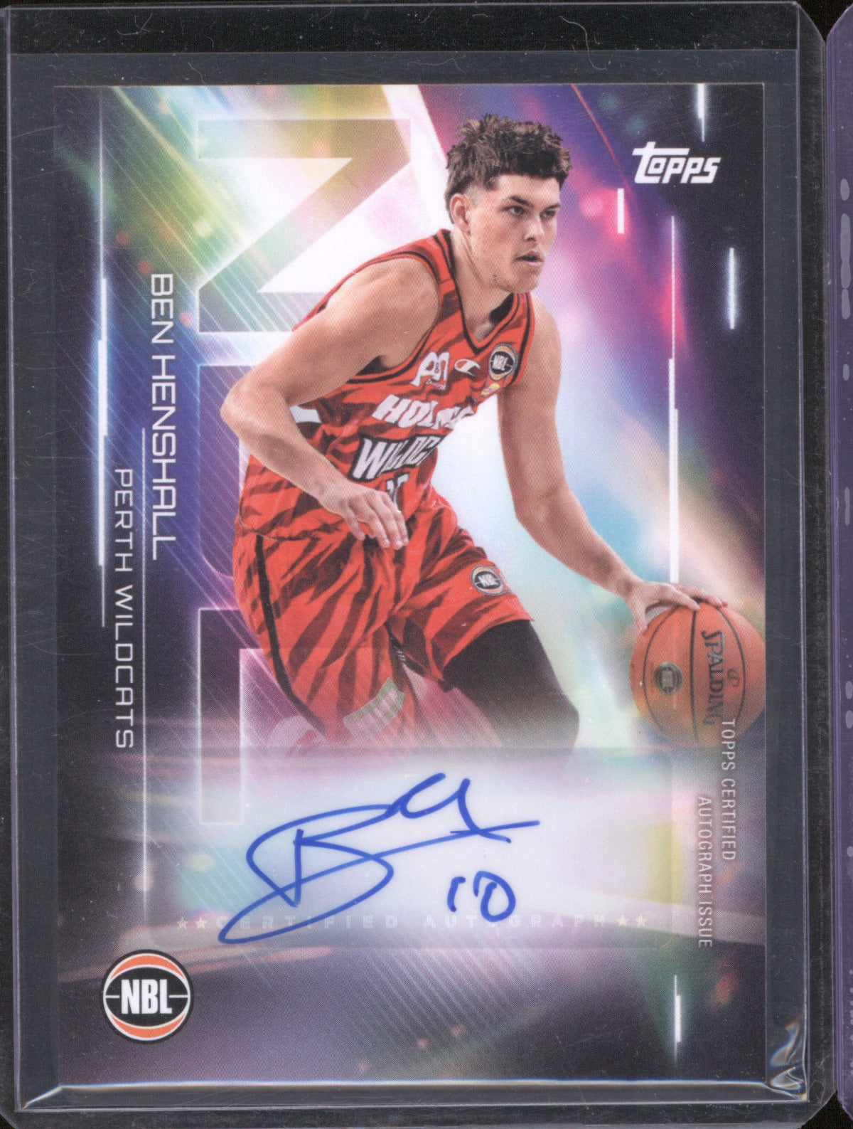 2025-26 Topps NBL Ben Henshall Auto