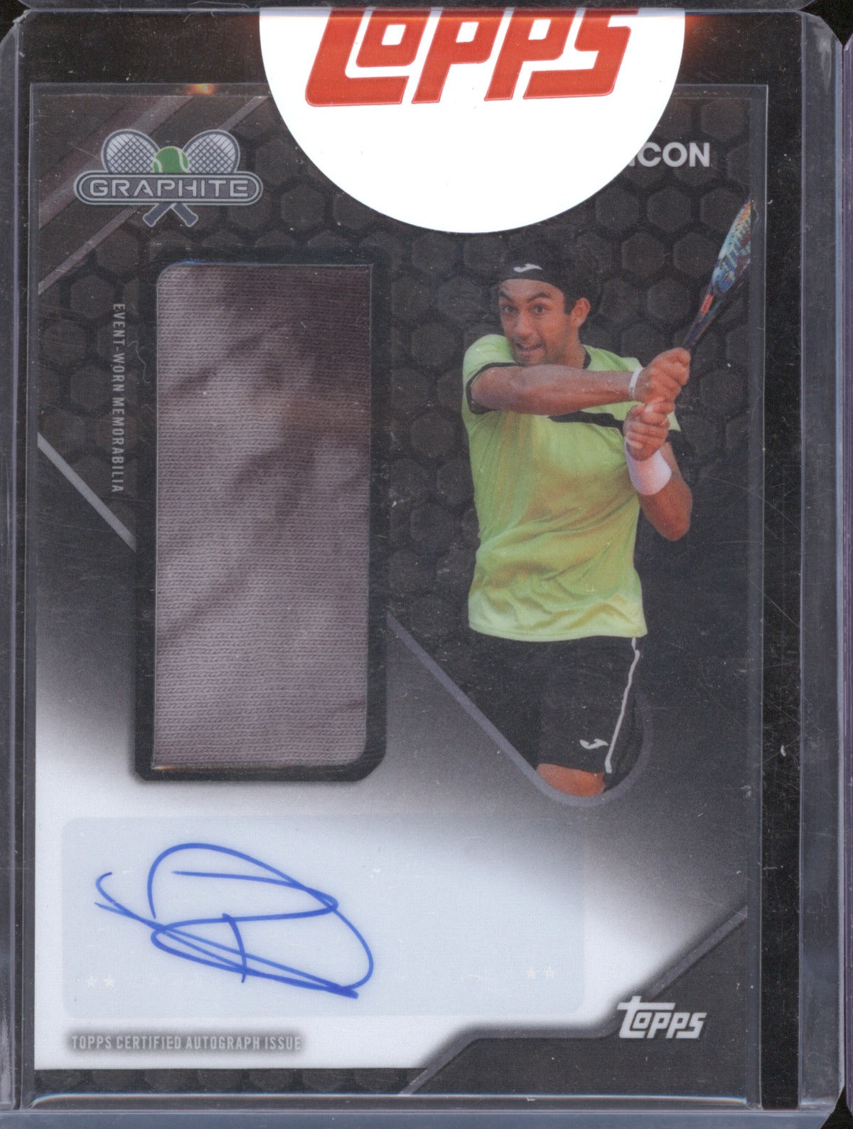 2026 Topps Graphite Daniel Rincon Graphite Signature Relics