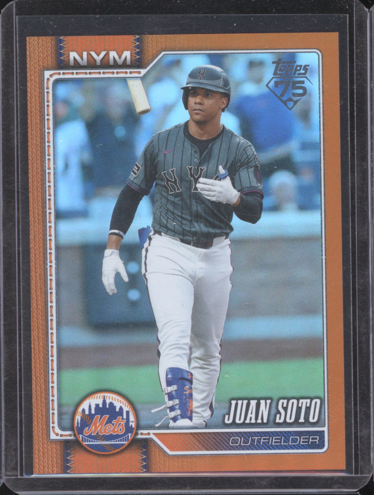 Juan Soto 2026 Topps Series 2 #600 Orange Foil /25