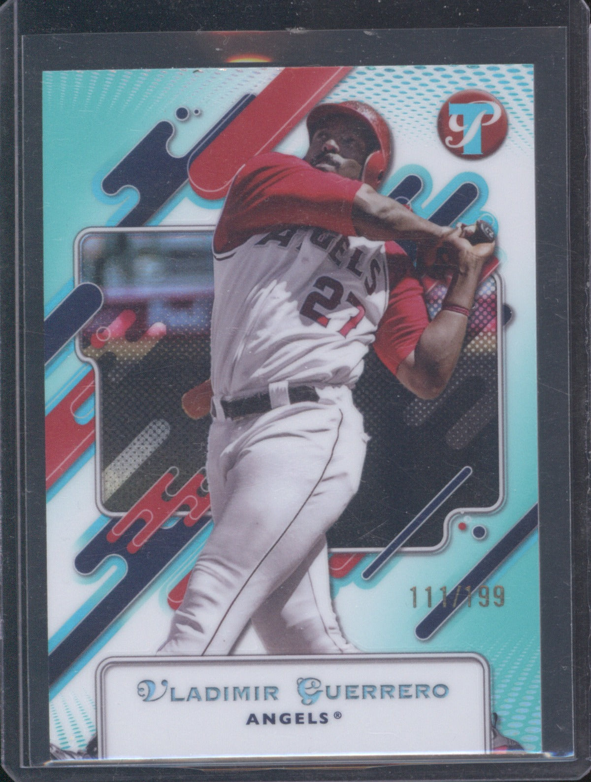 Vladimir Guerrero 2025 Topps Pristine #138 Aqua Refractor /199