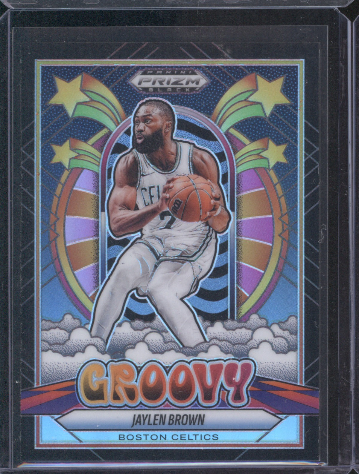 Jaylen Brown 2024-25 Panini Prizm Black #2 Groovy
