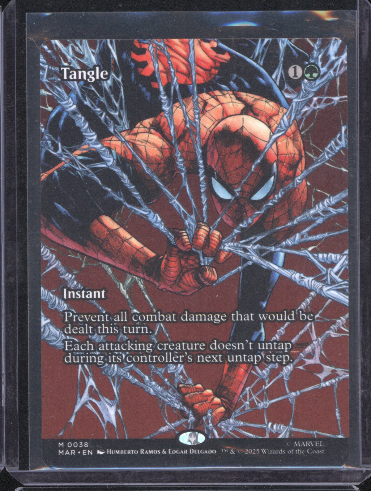 Tangle 2025 MTG Spider-Man Wizards of the Coast 0038 Borderless