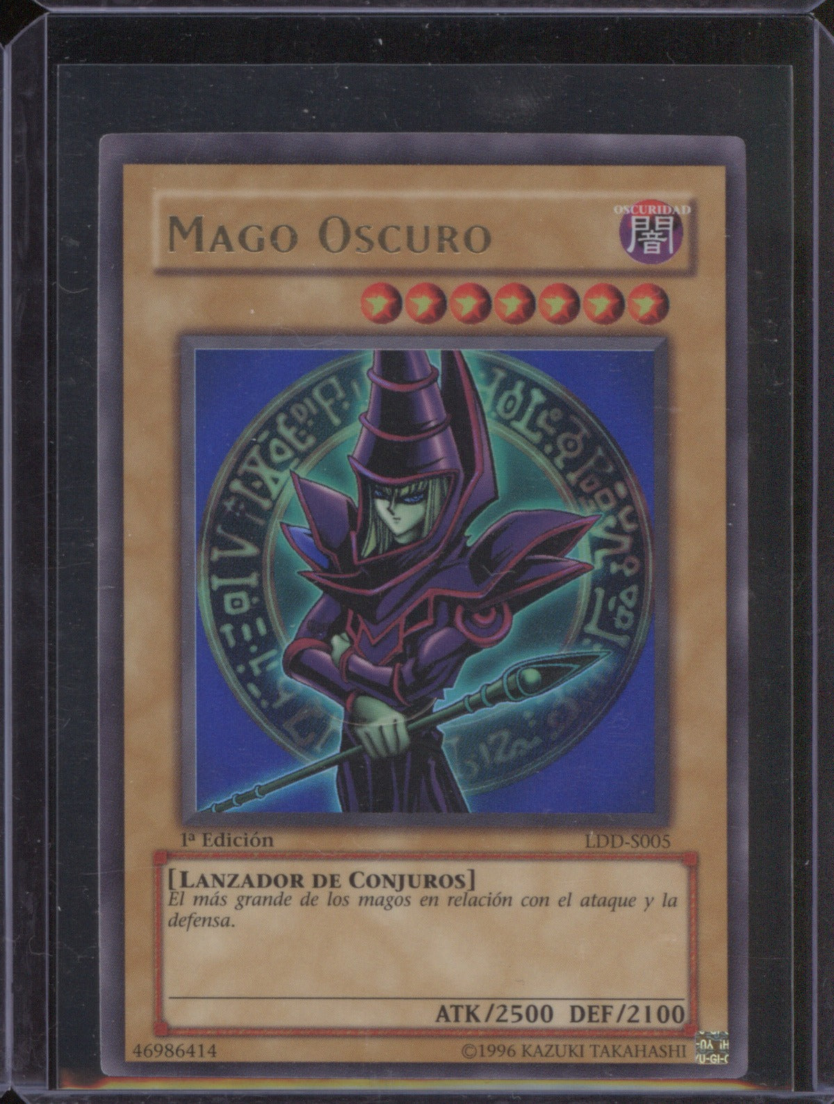 Mago Oscuro 1996 Yu-Gi-Oh Konami #LDD-S005
