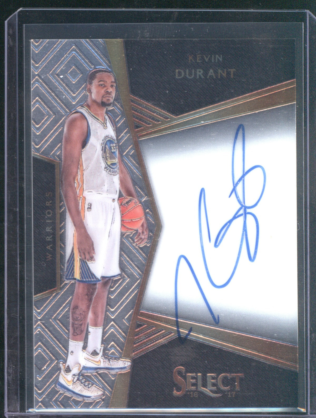 Kevin Durant 2016 Panini Select Autograph #5 /99