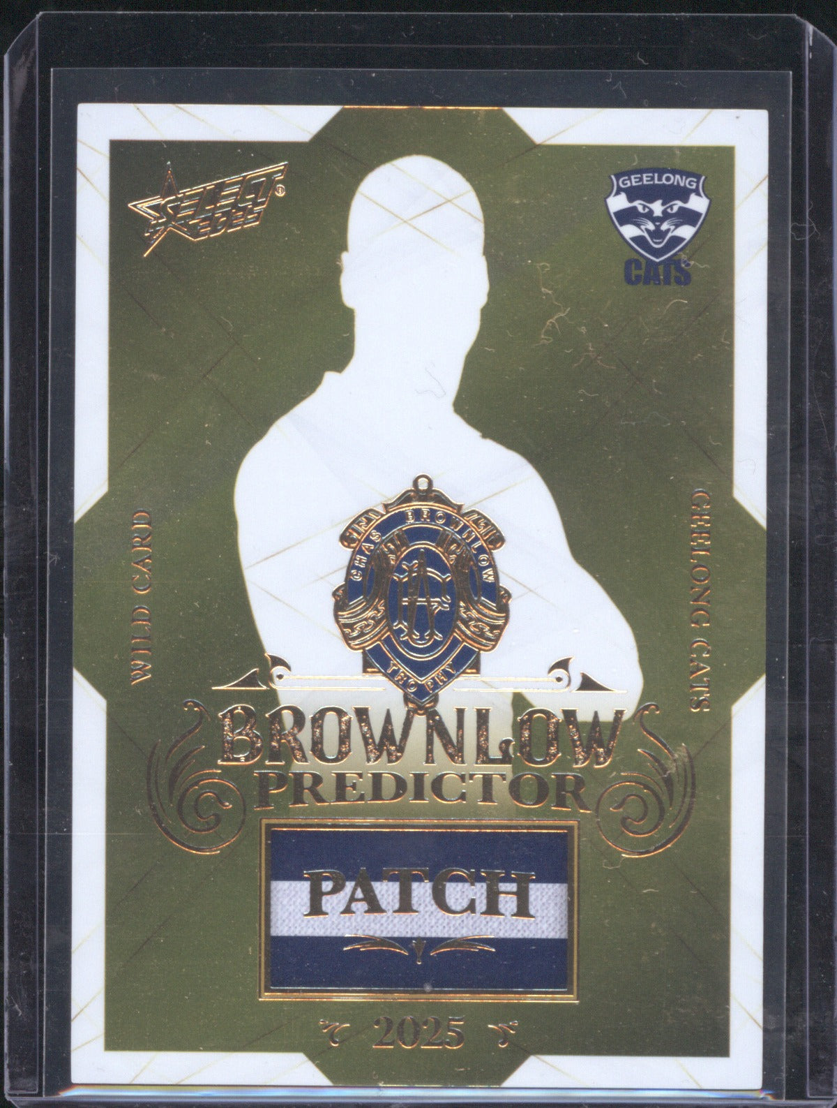 Geelong Brownlow Wild Card Predictor 2025 AFL Select Footy Stars BPPG35 /220
