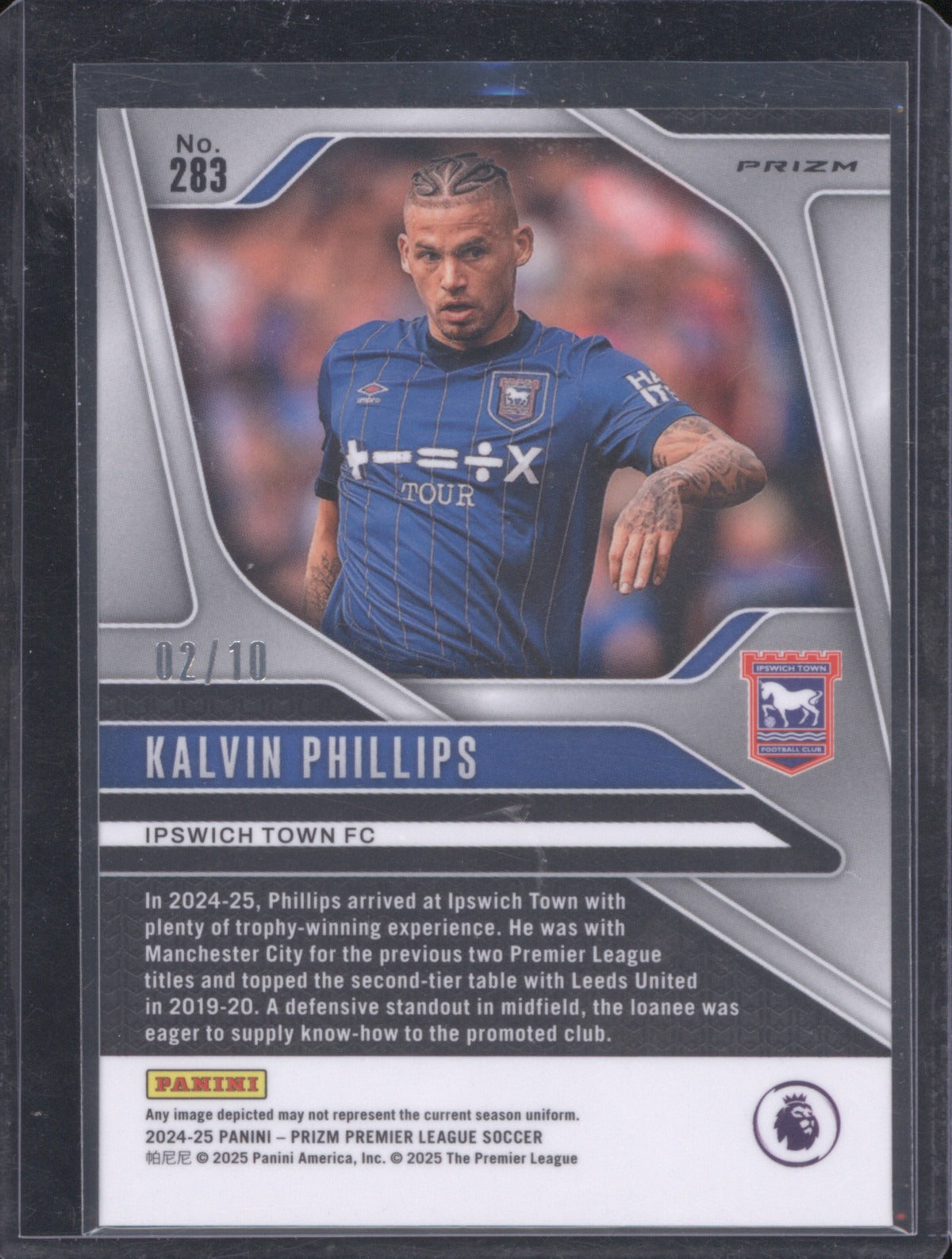 Kalvin Phillips 2024 Panini Premier League 283 10/ Breakaway
