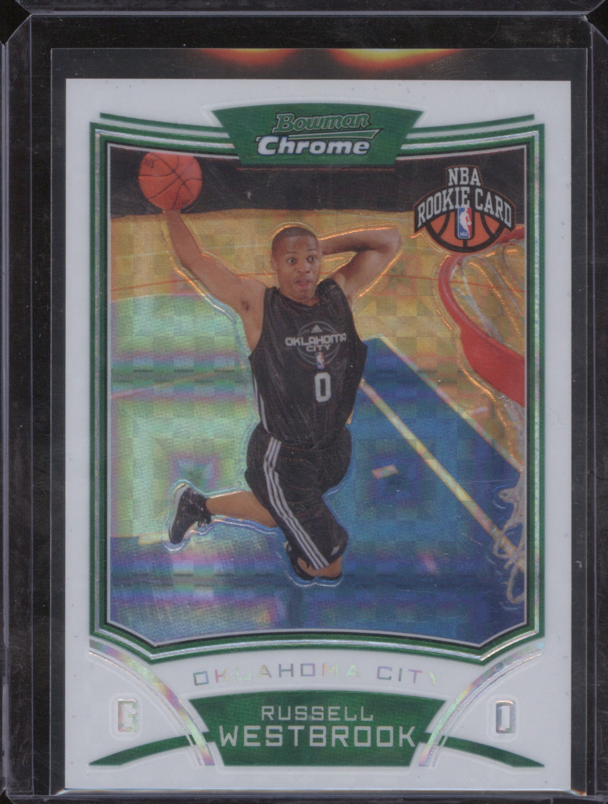 2008 Topps Chrome Bowmen Russel Westbrook Rookie /299