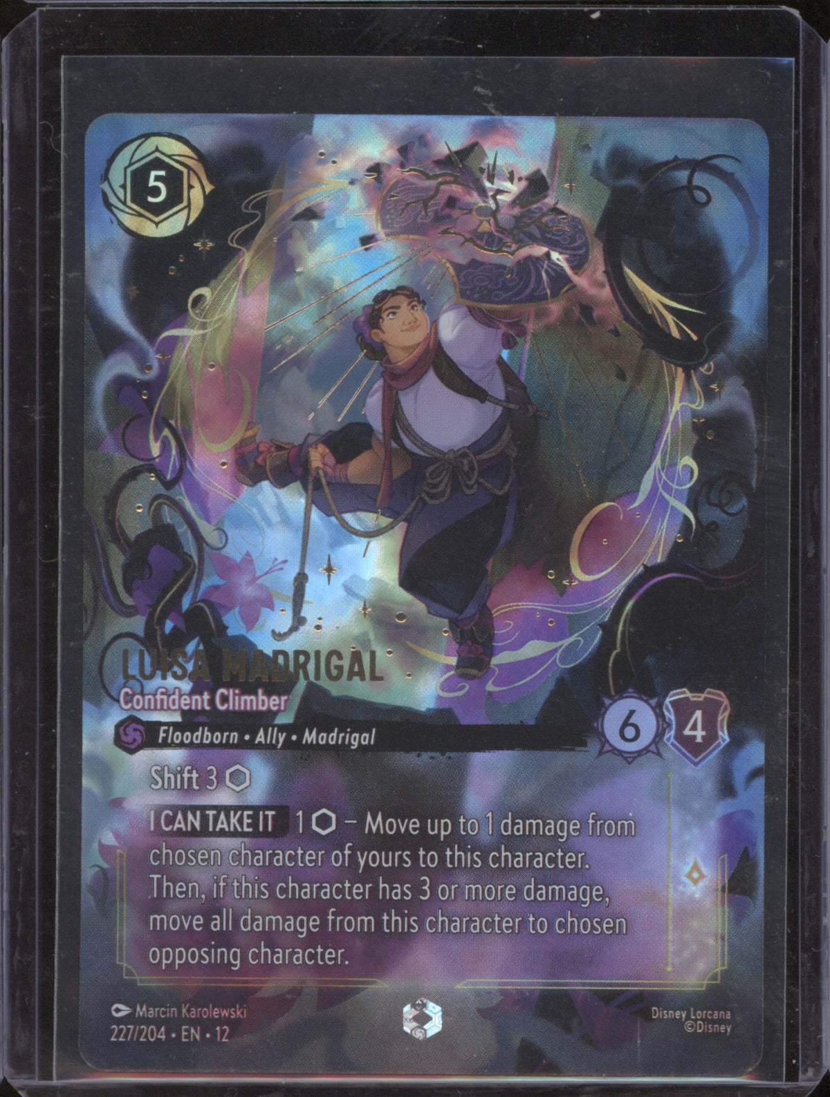 2026 Disney Lorcana Wilds Unknown Enchanted 227/204 Luisa Madrigal