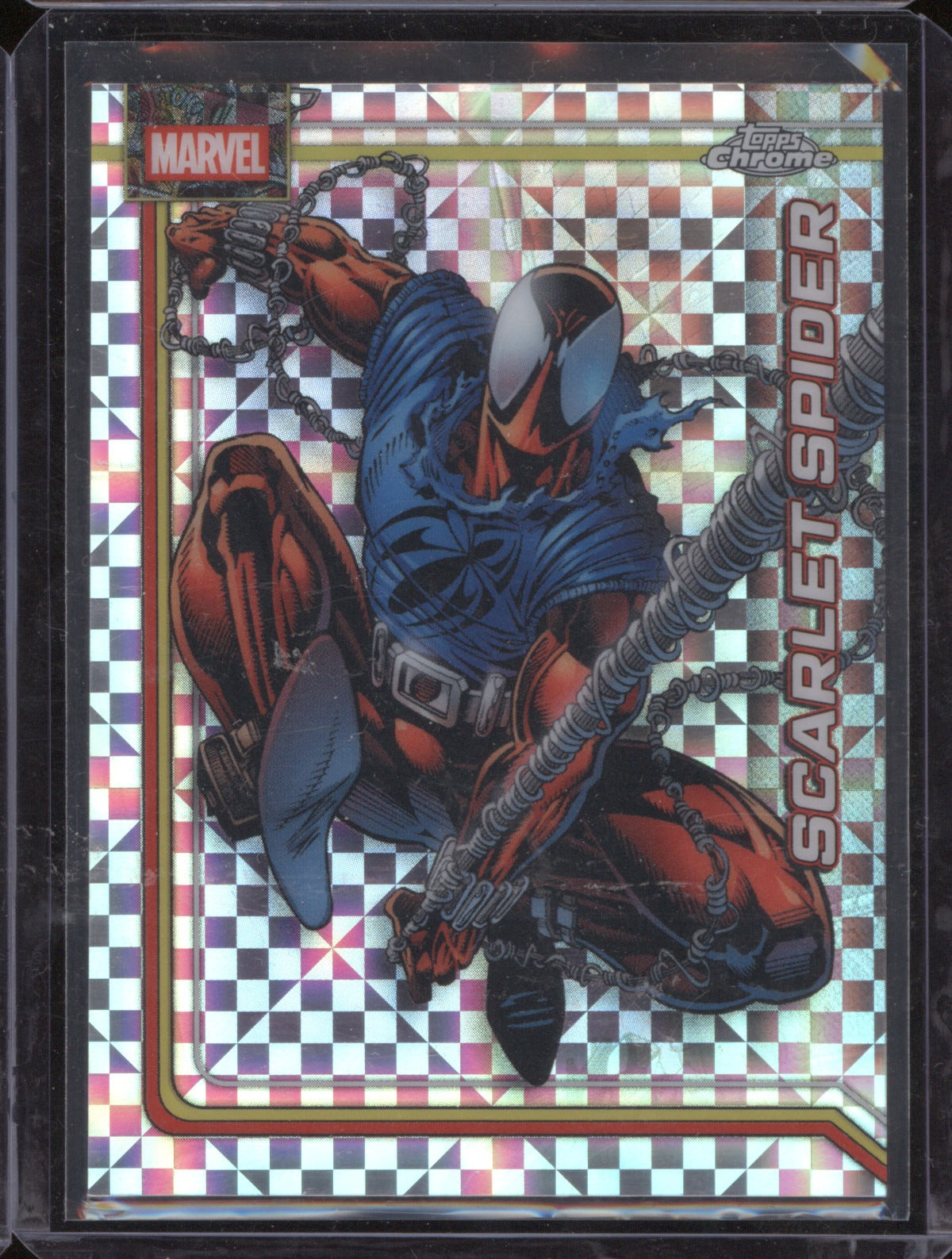 2026 Topps Chrome Marvel 146 Scarlet Spider X-Fractor