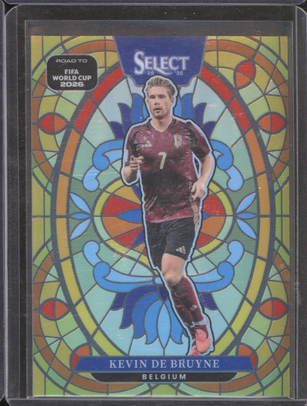 2025-26 Panini Select FIFA Kevin De Bruyne Stained Glass #3