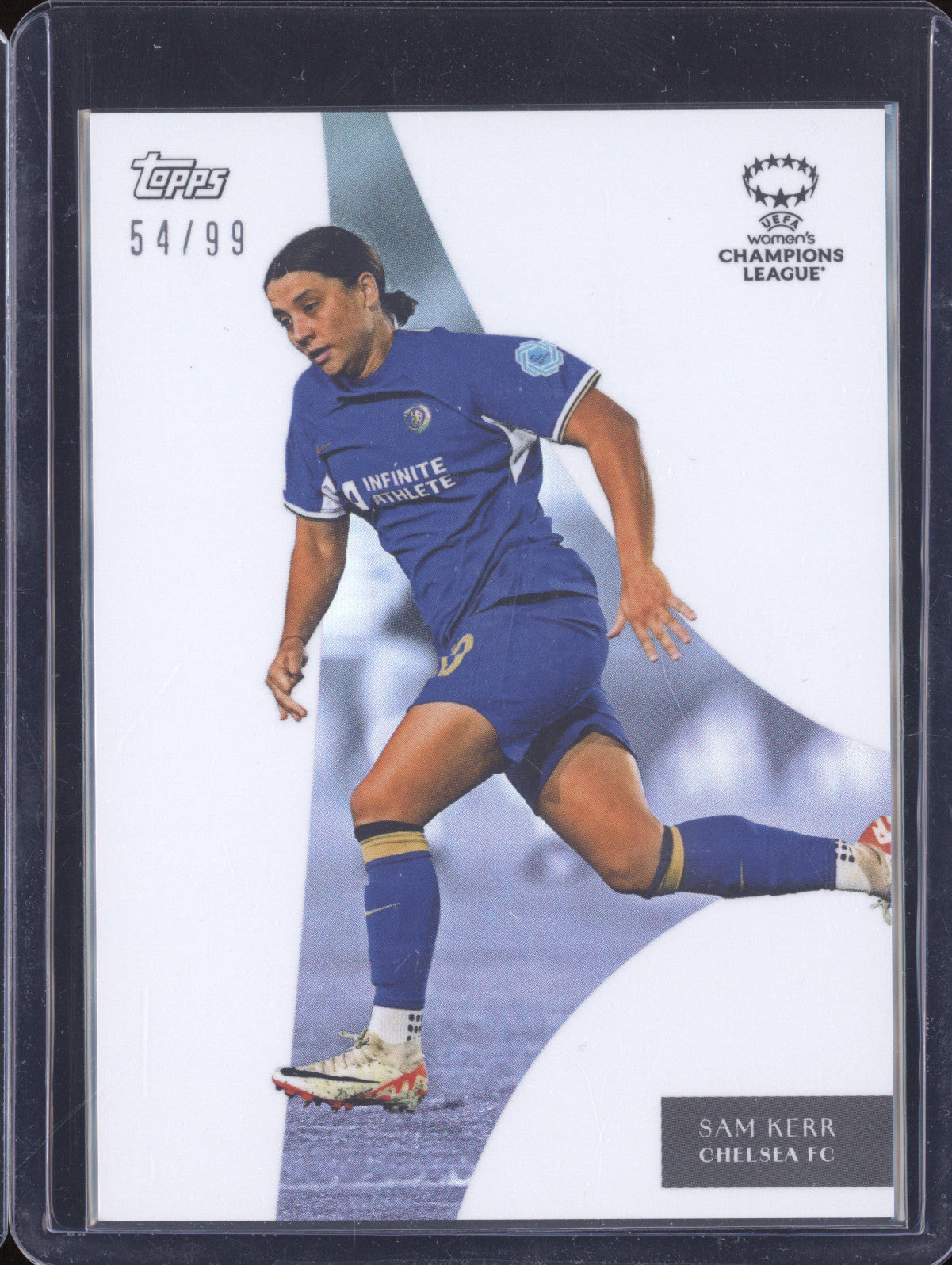 Sam Kerr 2023-24 Topps Simplicidad Dynamic Purple 54/99