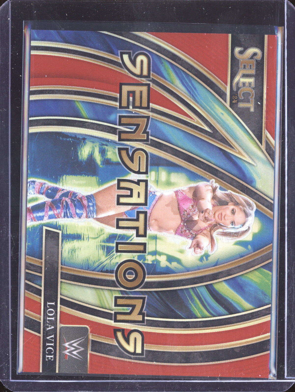 Lola Vice 2024 Panini Select 5 Sensations Red 60/99