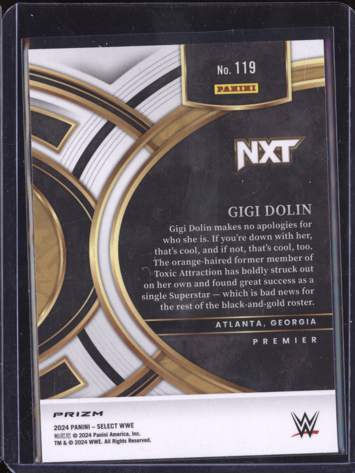 Gigi Dolin 2024 Panini Select 119 Tri-Color