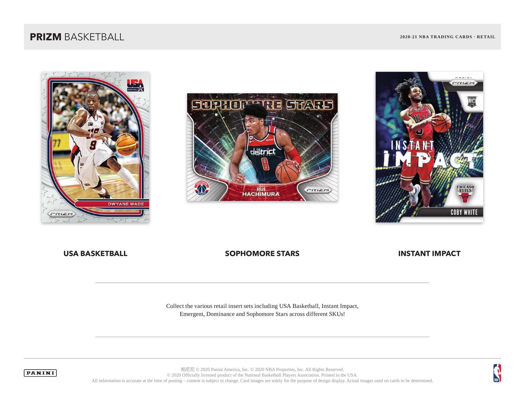 2020-21 Panini Prizm Basketball Retail Box