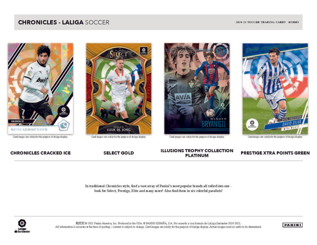 2020/21 Panini Chronicles Soccer Hobby Box