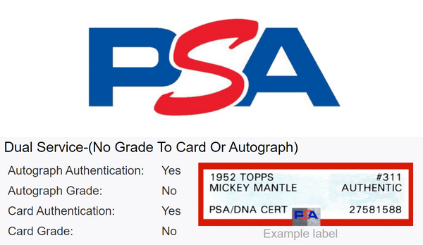 PSA Grading: Cards Under $25,000USD