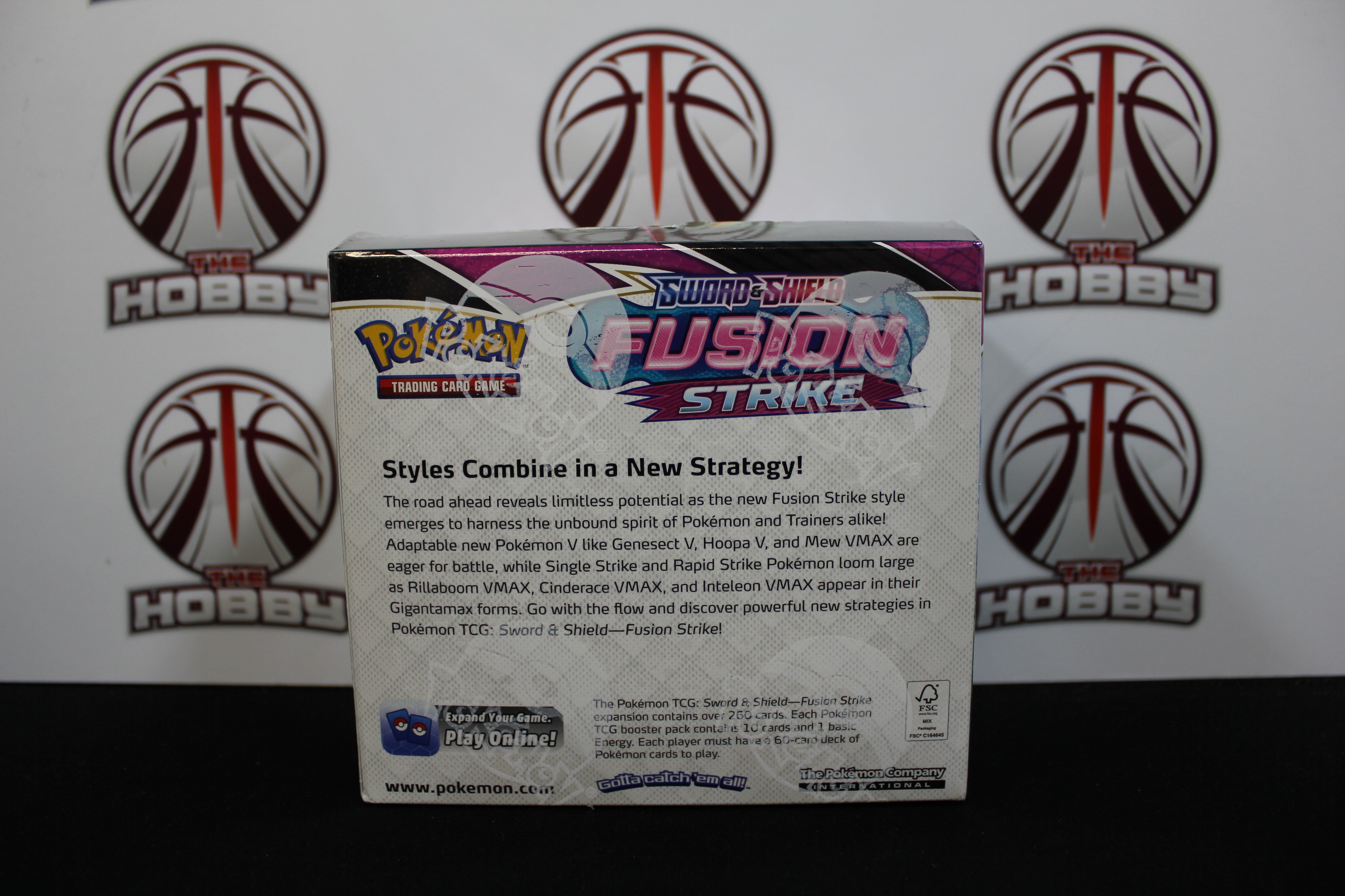 Pokemon TCG Sword and Shield Fusion Strike Booster Box