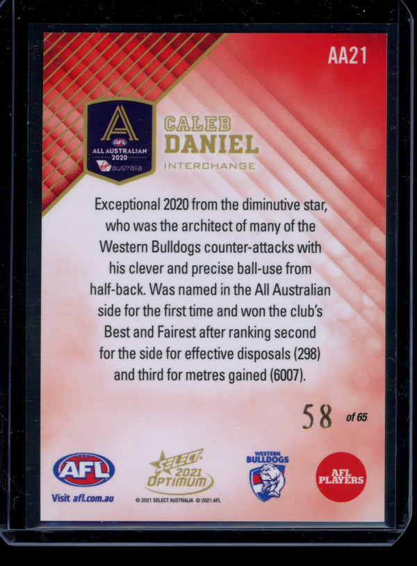 Caleb Daniel 2021 Select Optimum All Australian 58/65