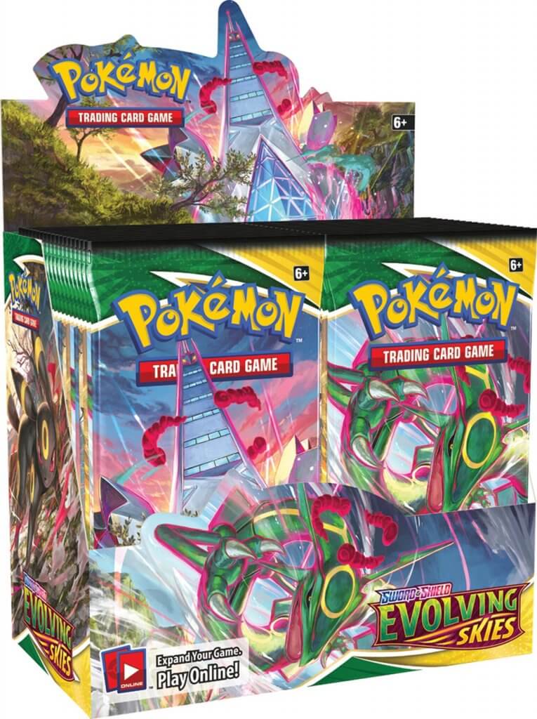 Pokémon TCG Sword and Shield - Evolving Skies Booster Box