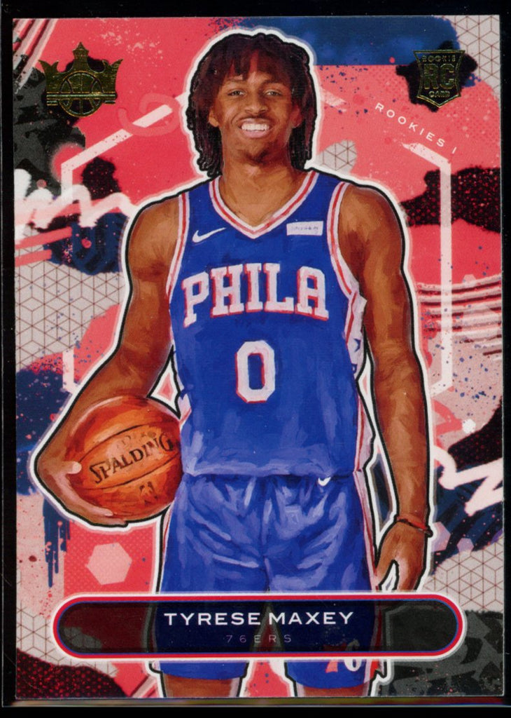 Tyrese Maxey 2020-21 Panini Court Kings Level 1 RC - The Hobby