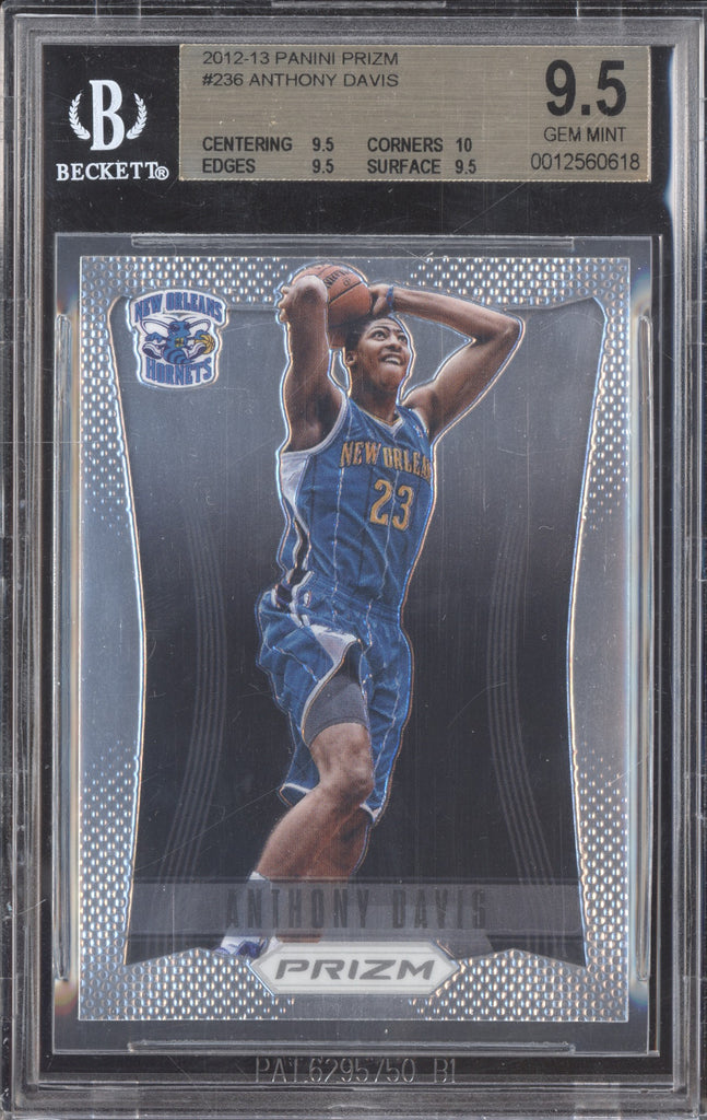 Anthony Davis 2012-13 Panini Prizm 236 RC BGS 9.5 ASR - The