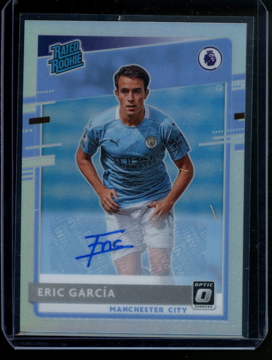 Eric Garcia 2020-21 Panini Chronicles Optic Rated Rookies Auto Holo 30/40