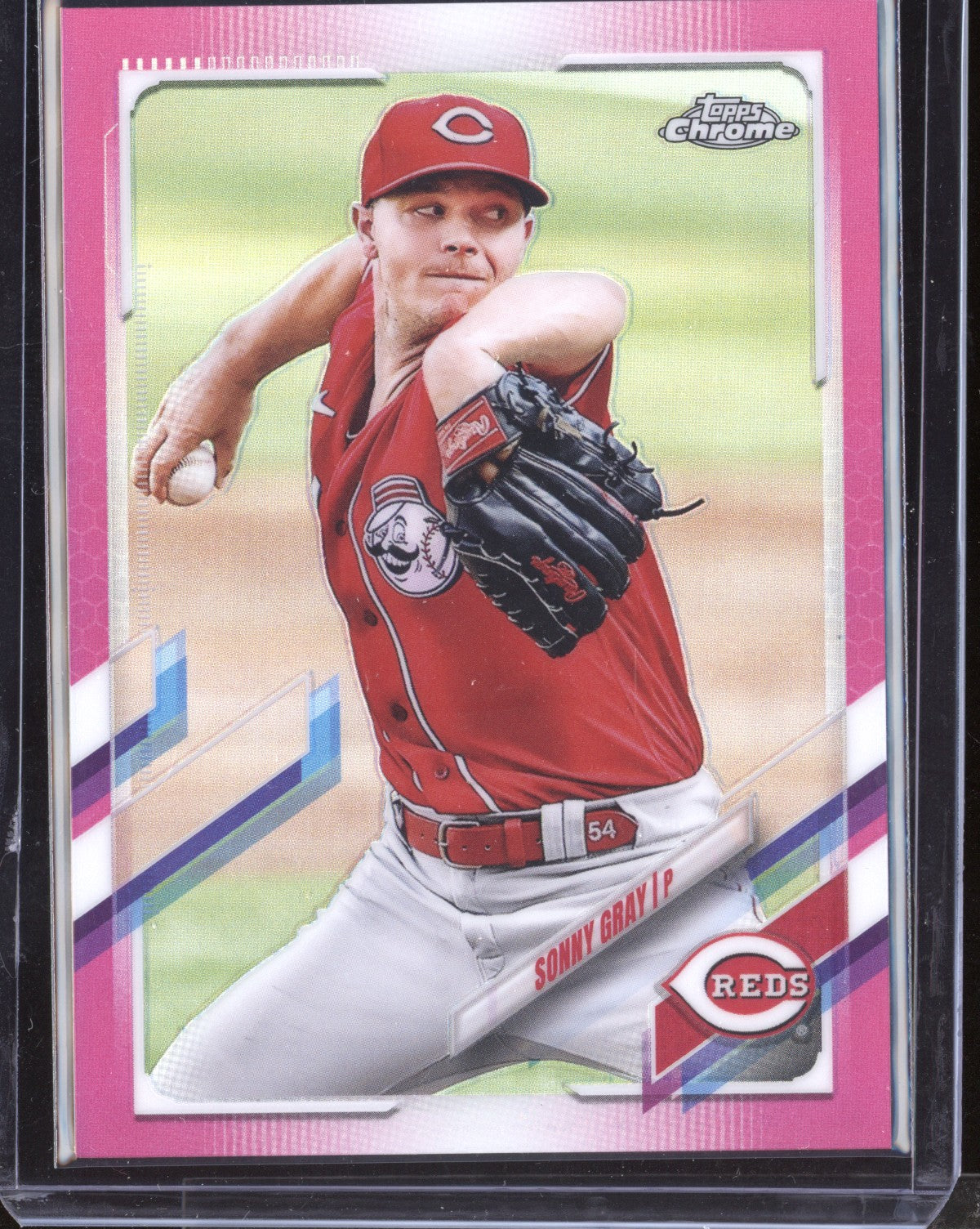 Sonny Gray 2021 Topps Chrome Magenta