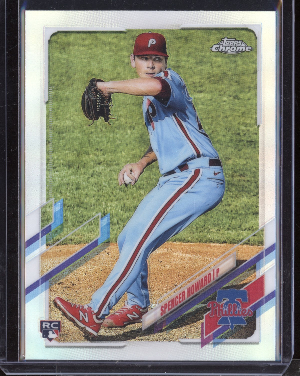 Spencer Howard 2021 Topps Chrome Refractor RC