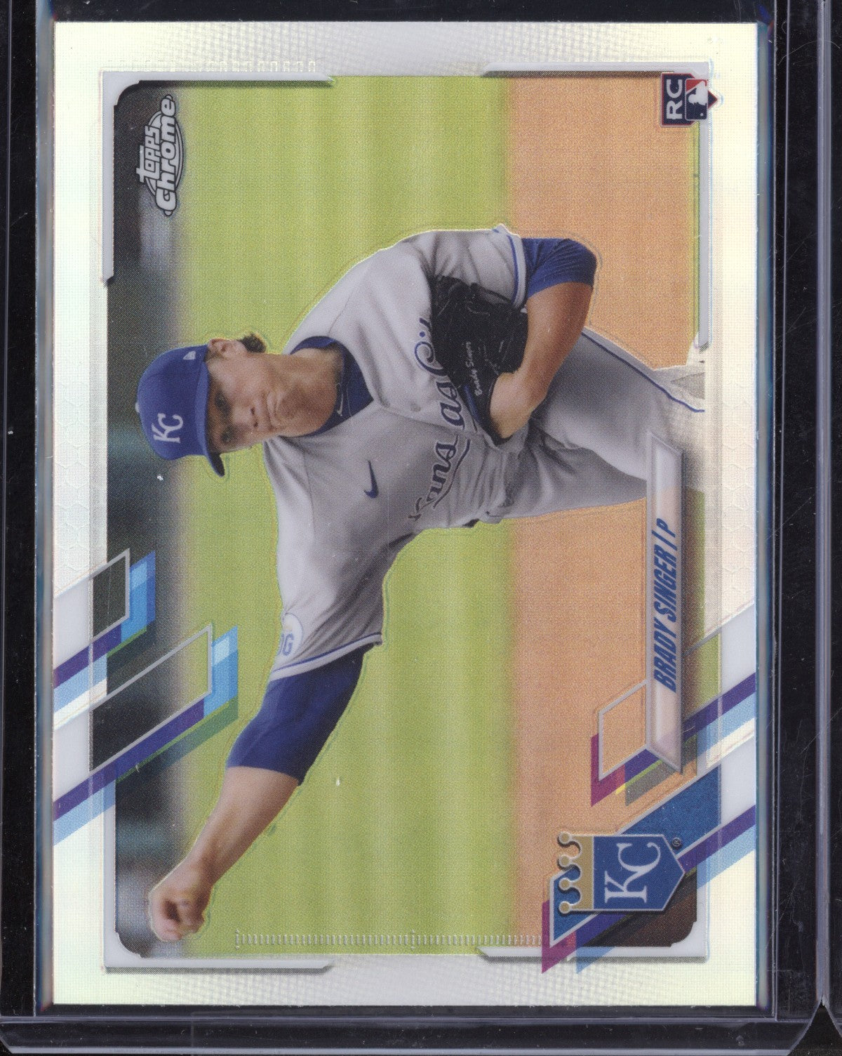 Brady Singer 2021 Topps Chrome Refractor RC