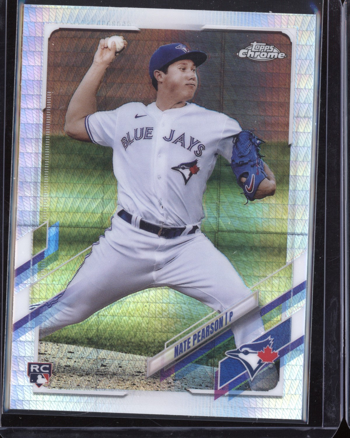 Nate Pearson 2021 Topps Chrome Hyper RC