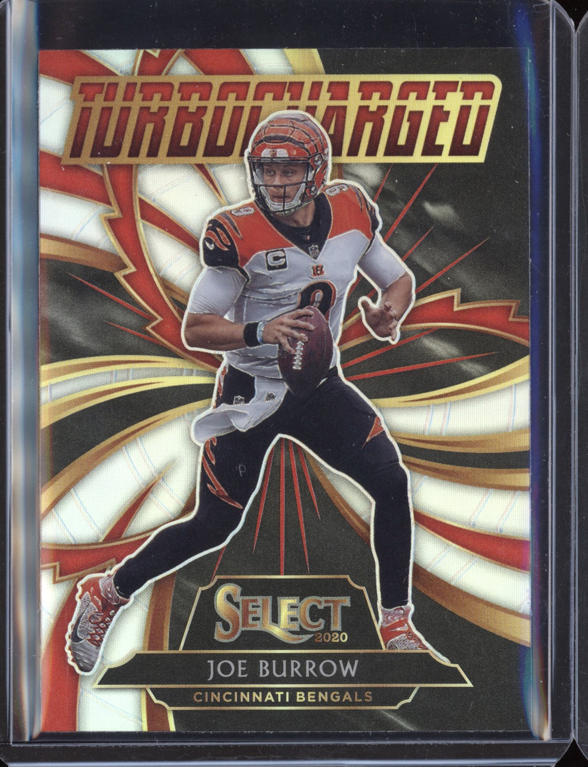Joe Burrow 2020 Panini Select Turbocharged Silver RC