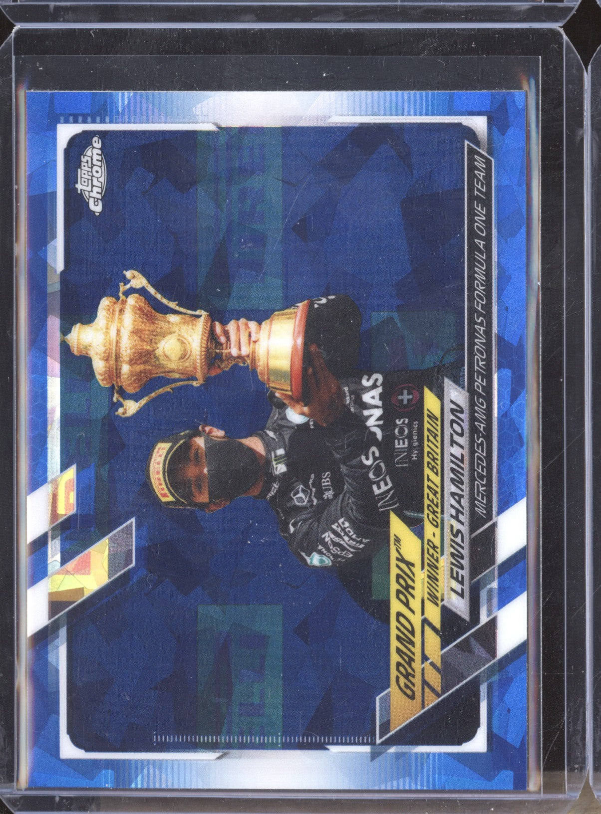 Lewis Hamilton 2021 Topps Chrome Formula One Sapphire 141