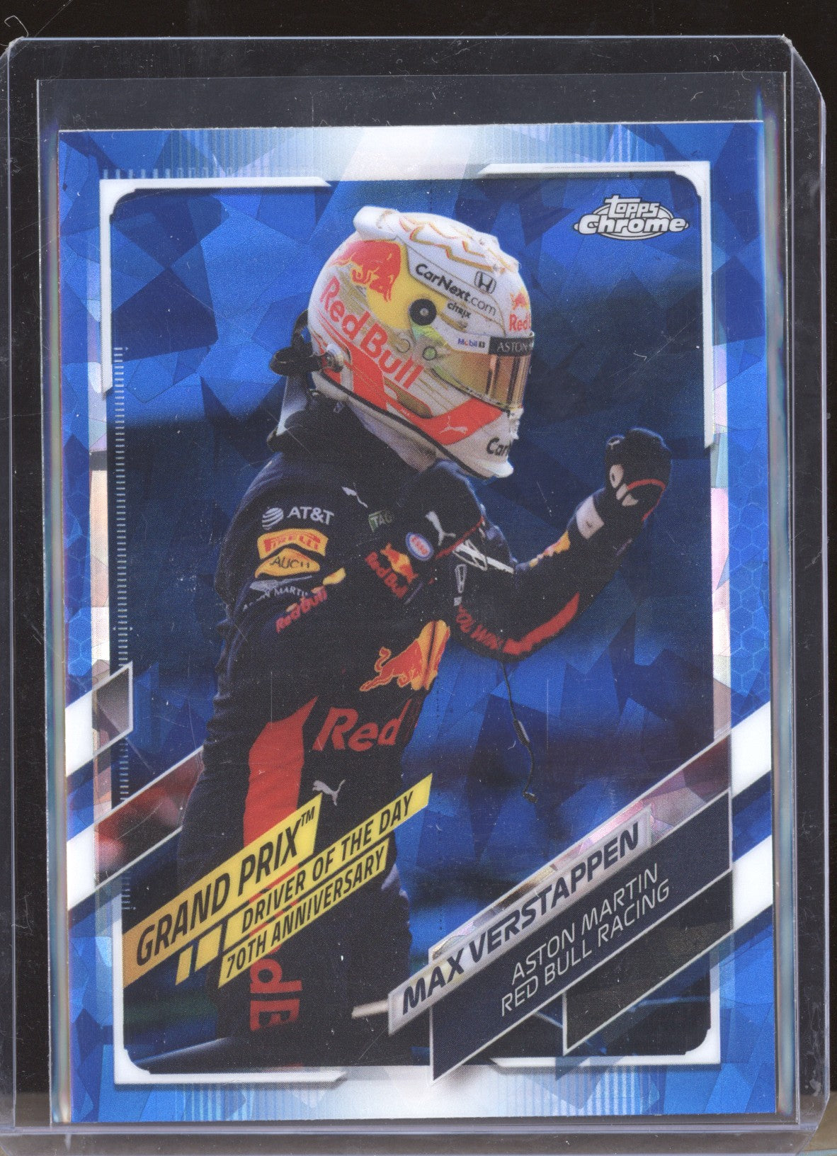 Max Verstappen 2021 Topps Chrome Formula One Sapphire 167