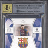 Lionel Messi 2021-22 Panini Chronicles TS-LEO Treasured Signatures Gold 8/10 BGS 8.5/10